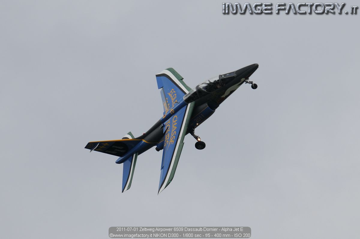 2011-07-01 Zeltweg Airpower 6509 Dassault-Dornier - Alpha Jet E